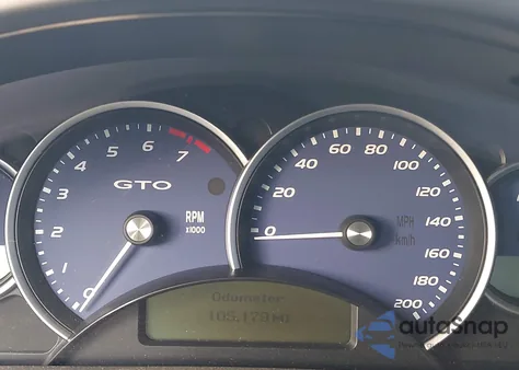 2006 Pontiac Gto from USA, damaged, VIN 6G2VX12U86L499328